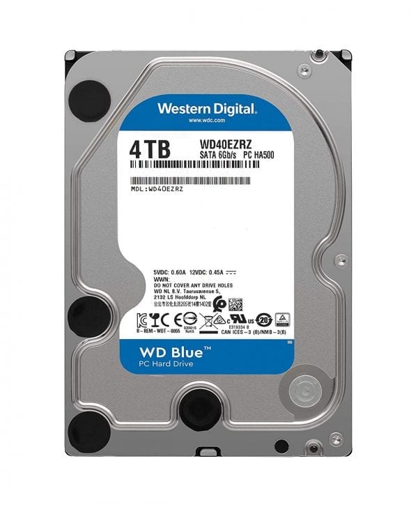 4 тб жесткий диск wd blue wd40ezrz обзор