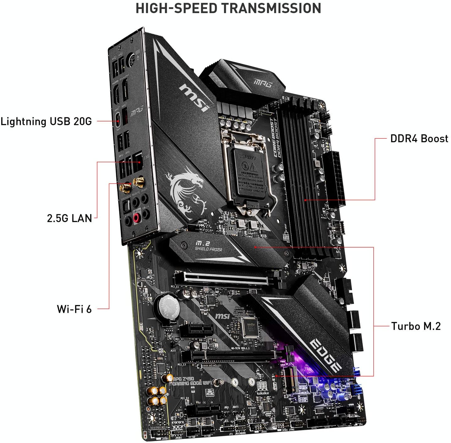 Msi mpg z490 gaming edge wifi совместимость процессоров