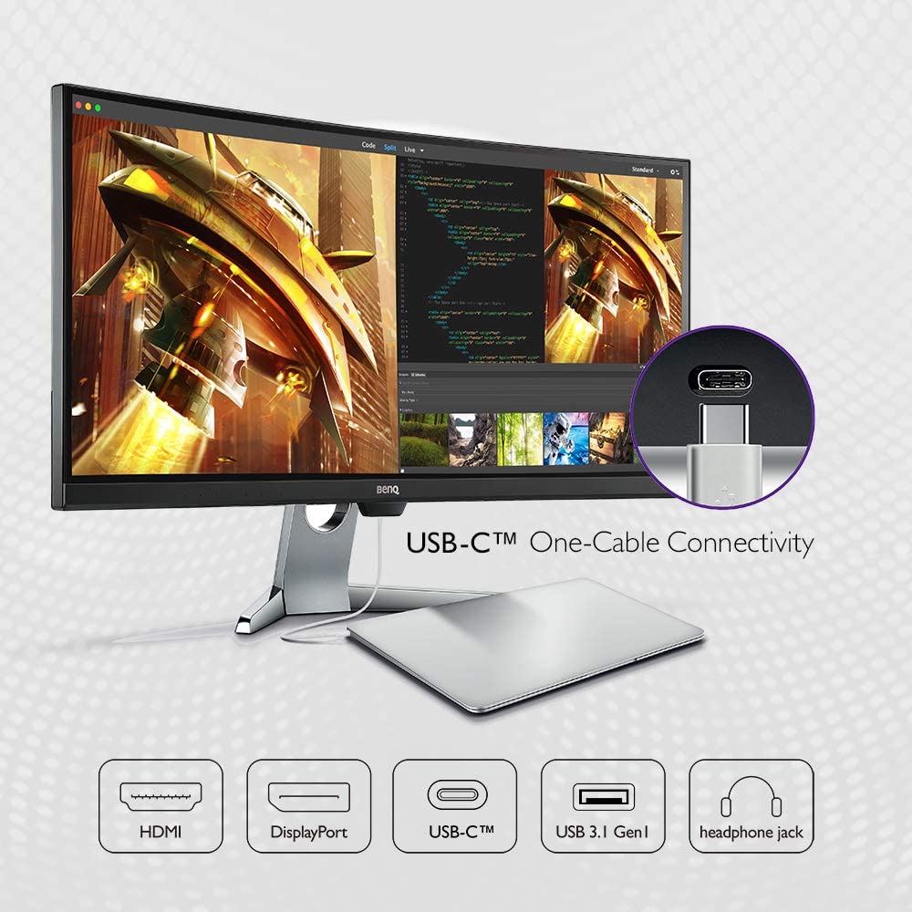 Ecran Gaming Pc 4K BenQ EX3501R - incurvé - 35 - 3440 x 1440