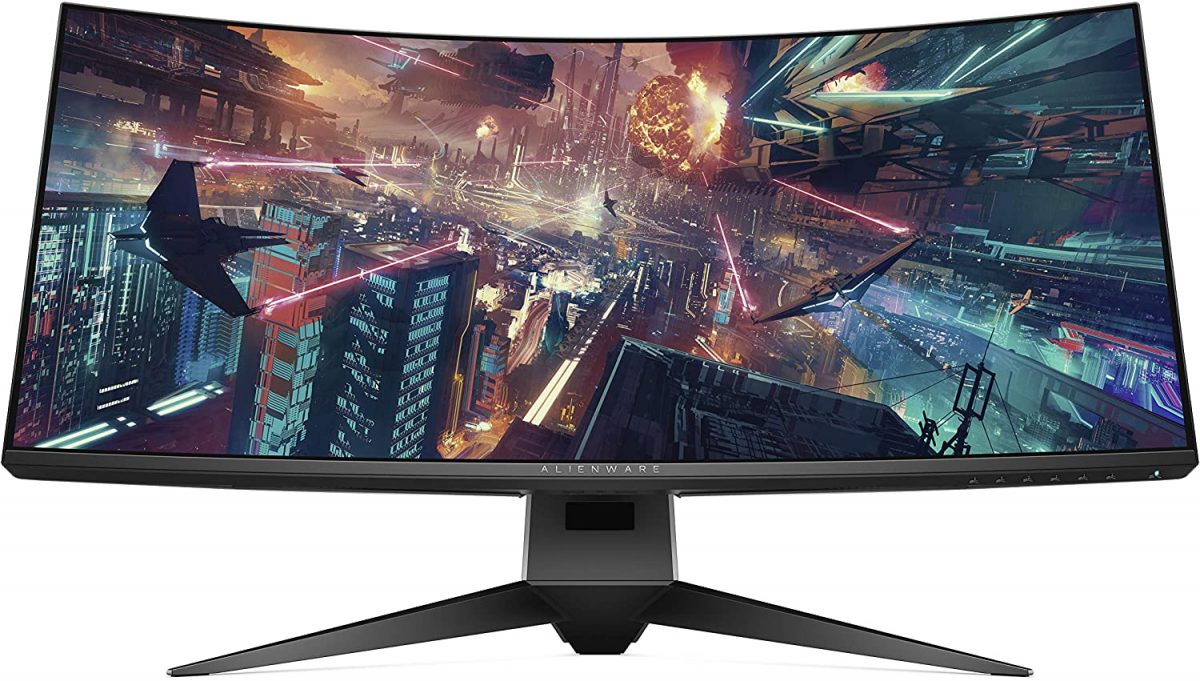 Curved gaming monitor 30. Dell Alienware aw3418dw. Монитор Alienware aw3418dw. Alienware aw3418dw 34'.