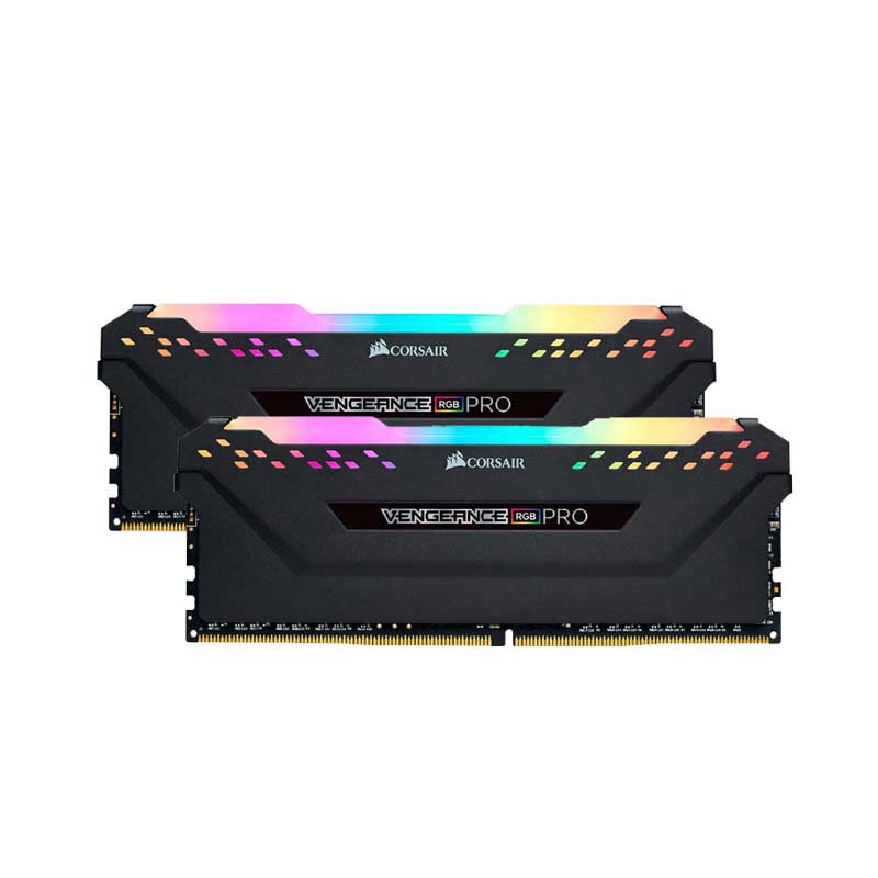 Corsair Vengeance RGB PRO 16GB (2x8GB) DDR4 3200MHz C16 LED Desktop Memory  - Black 