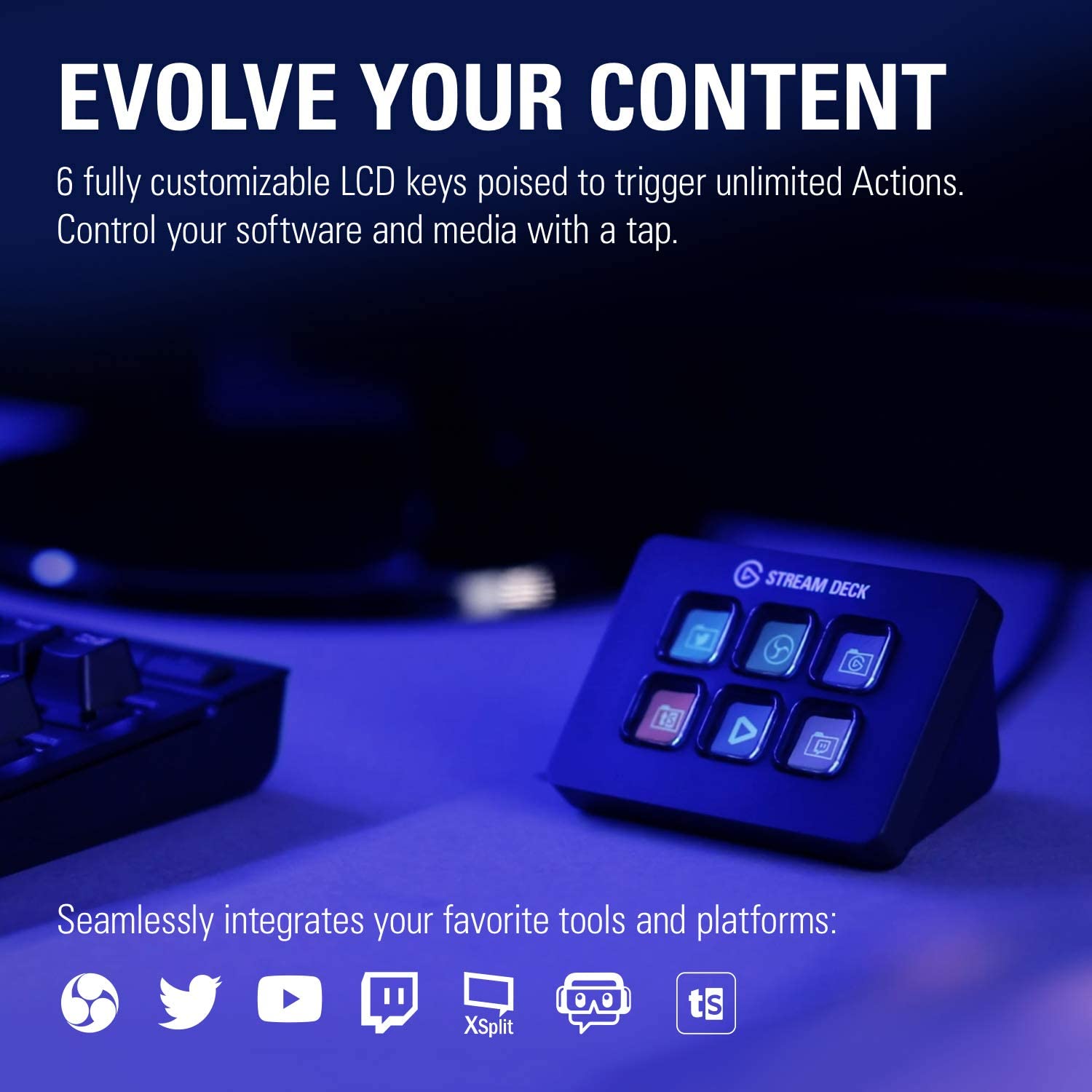 Elgato Stream Deck - Live Content Creation Controller 