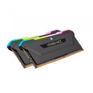 RAM CORSAIR VENGEANCE RGB PRO SL16GB (8X2) 3200MHZ BLACK#RM-CO-V16G32SL