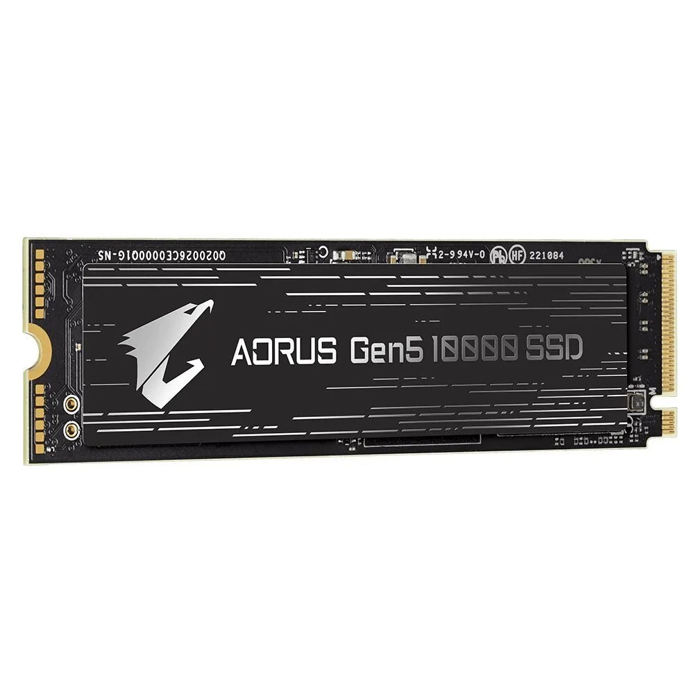 GIGABYTE تُعلن عن سلسلة AORUS Gen5 10000 من وحدات التخزين SSD