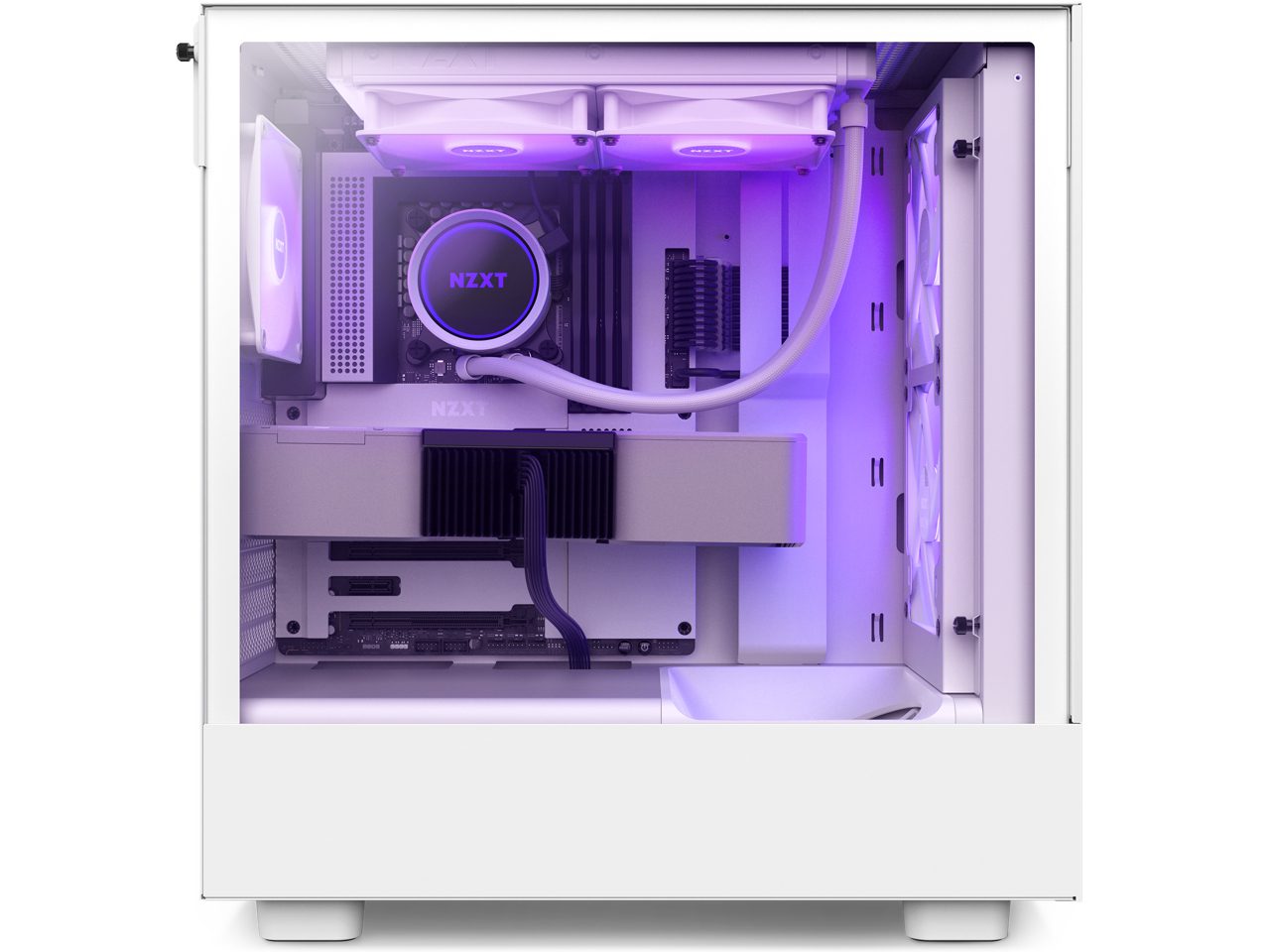 H5 Flow RGB, High Airflow RGB PC Gaming Case