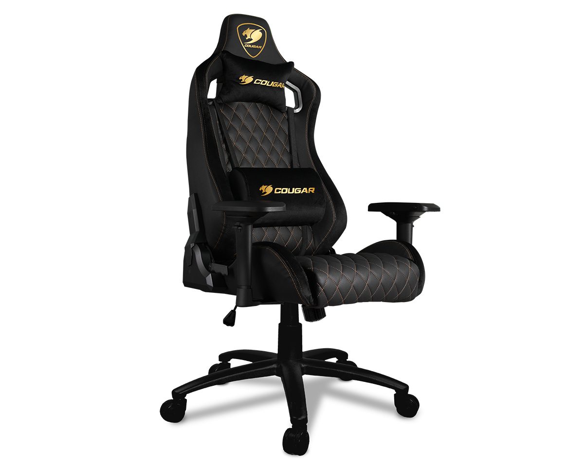 Cougar Armor S - gaming chair, black/orange, Gaming Chairs, M Gaming